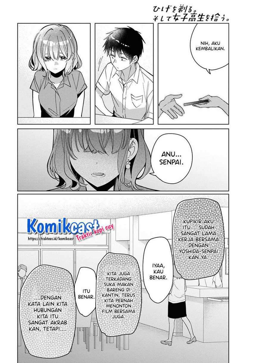 Hige Wo Soru. Soshite Joshikosei Wo Hirou. Chapter 33 - halaman 9