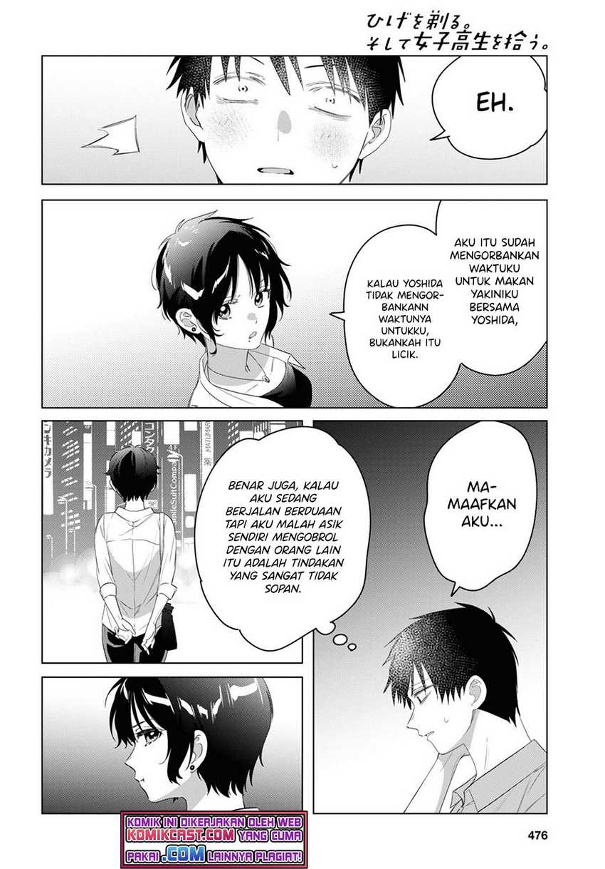 Hige Wo Soru. Soshite Joshikosei Wo Hirou. Chapter 36 - halaman 30