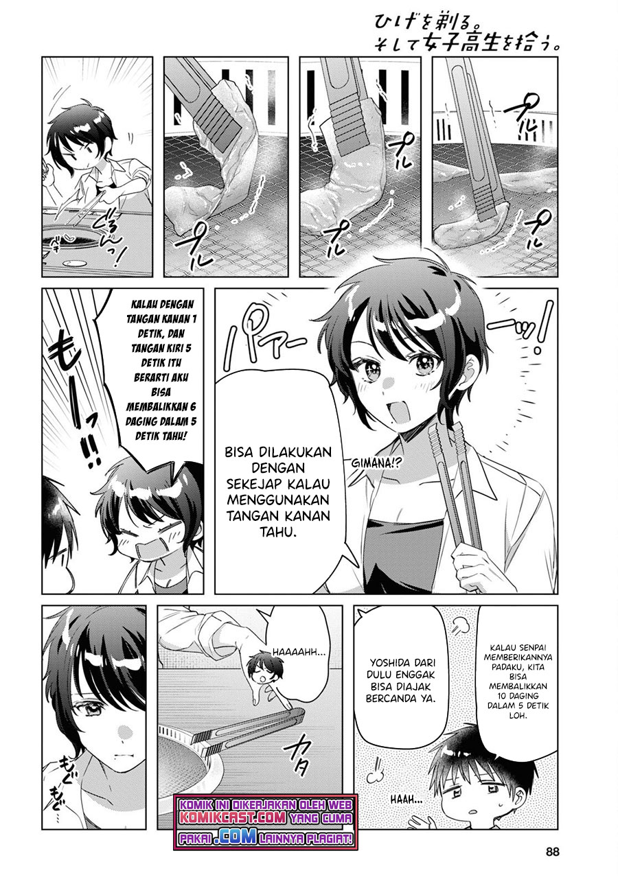 Hige Wo Soru. Soshite Joshikosei Wo Hirou. Chapter 37 - halaman 5