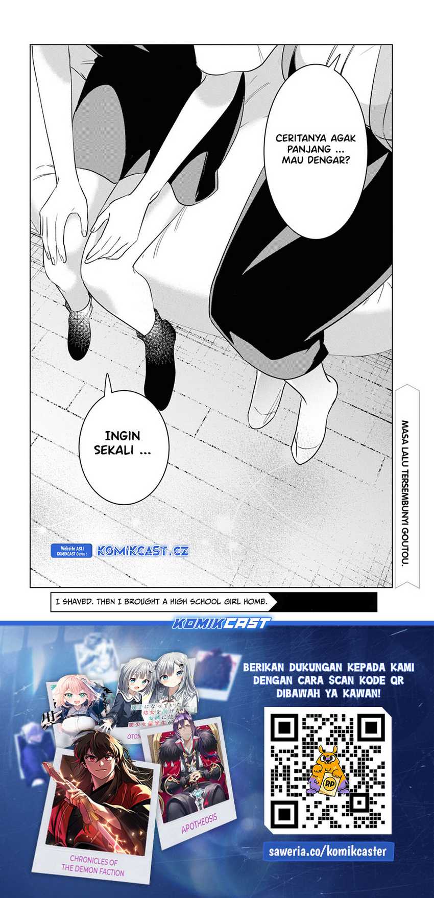 Hige Wo Soru. Soshite Joshikosei Wo Hirou. Chapter 55 - halaman 41