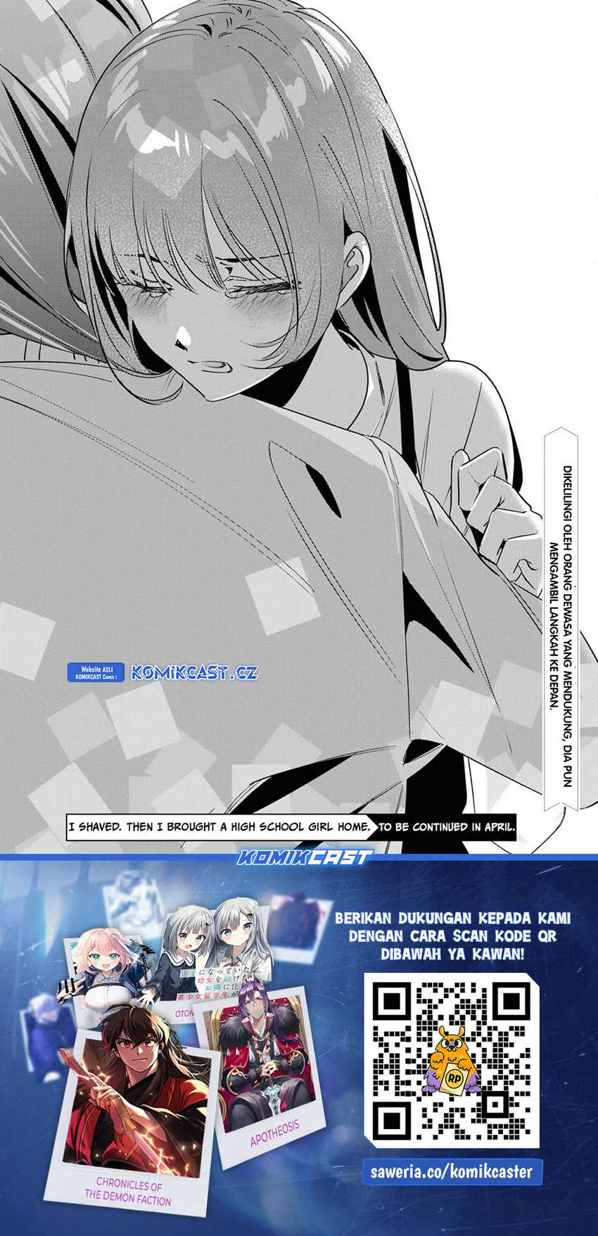 Hige Wo Soru. Soshite Joshikosei Wo Hirou. Chapter 56 - halaman 32