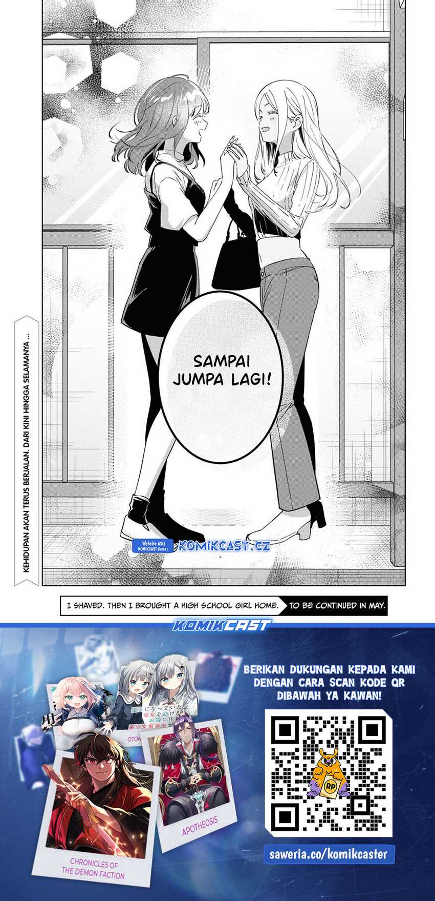 Hige Wo Soru. Soshite Joshikosei Wo Hirou. Chapter 57 - halaman 20