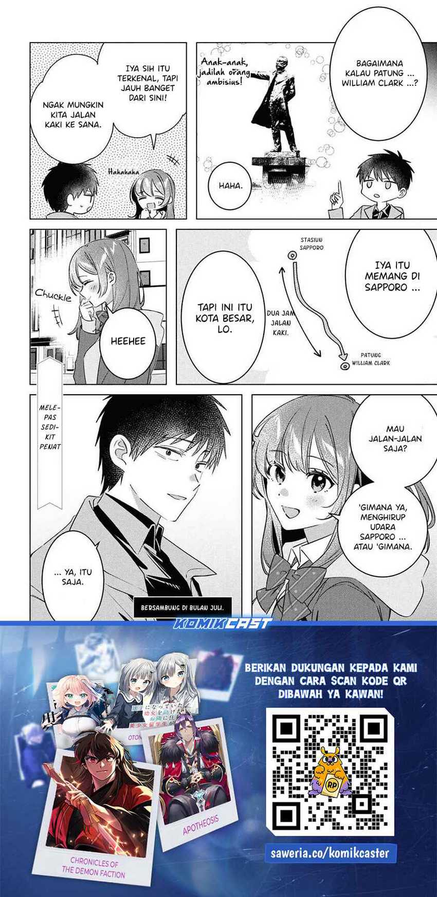 Hige Wo Soru. Soshite Joshikosei Wo Hirou. Chapter 59.1 - halaman 19