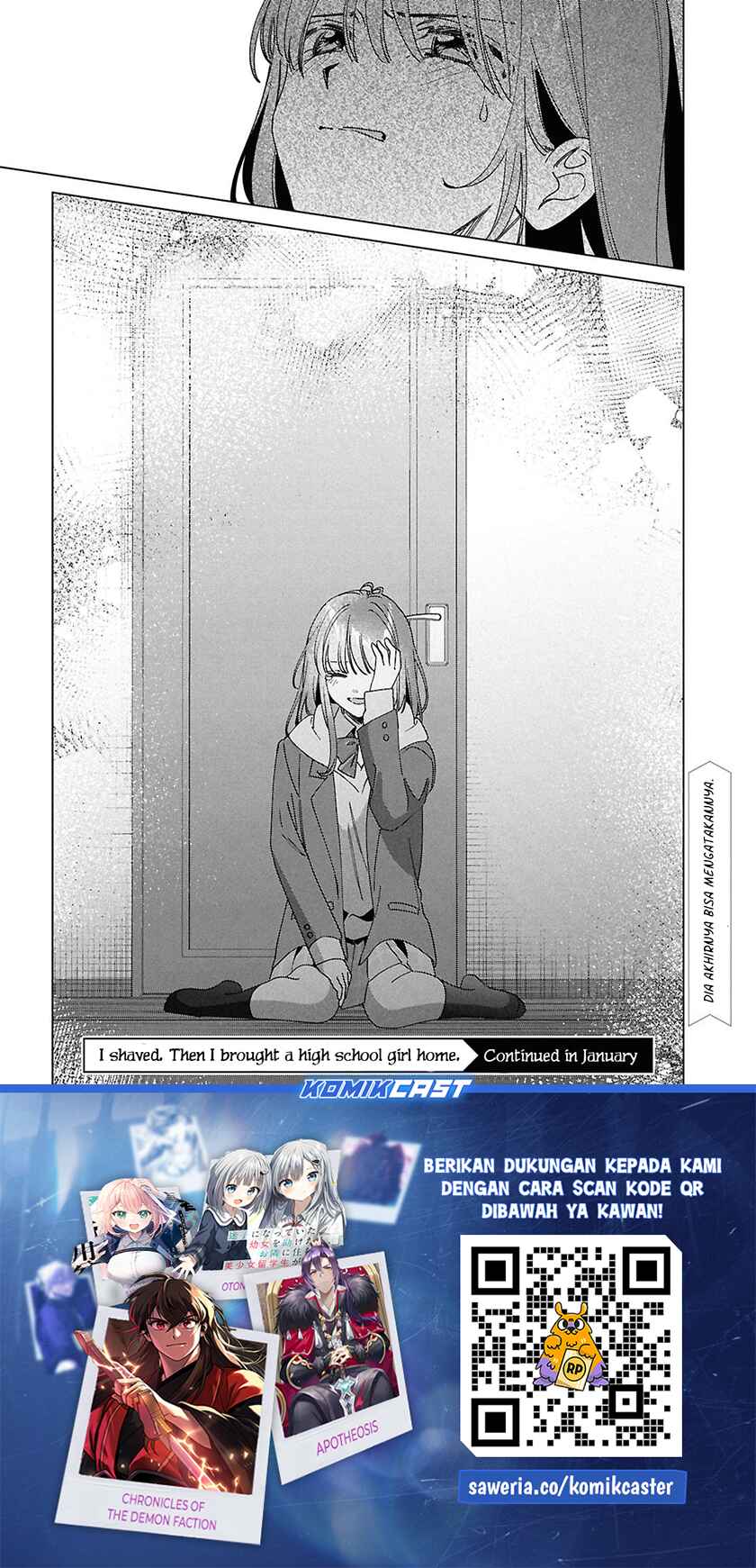 Hige Wo Soru. Soshite Joshikosei Wo Hirou. Chapter 64 - halaman 38