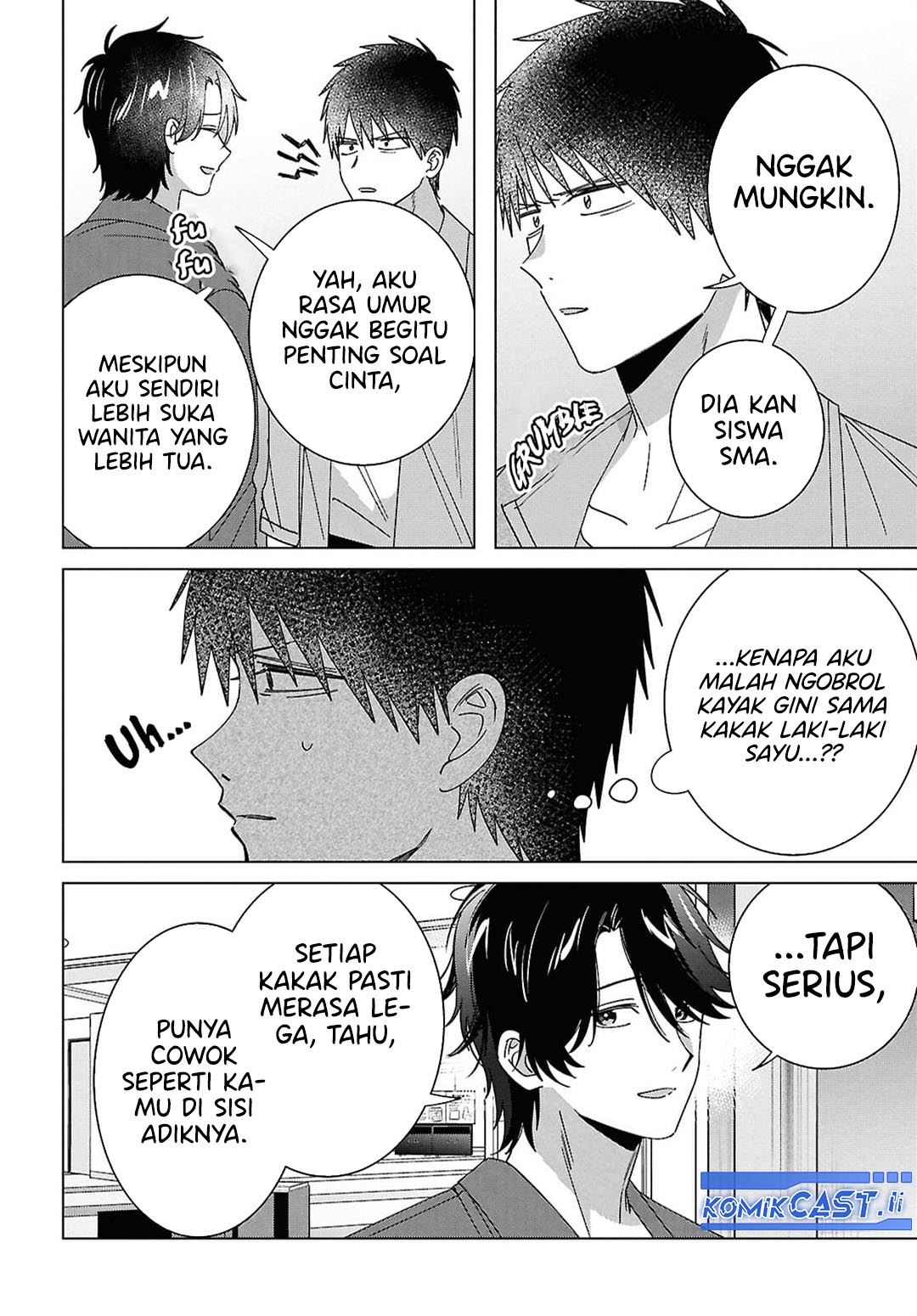 Hige Wo Soru. Soshite Joshikosei Wo Hirou. Chapter 65 - halaman 34