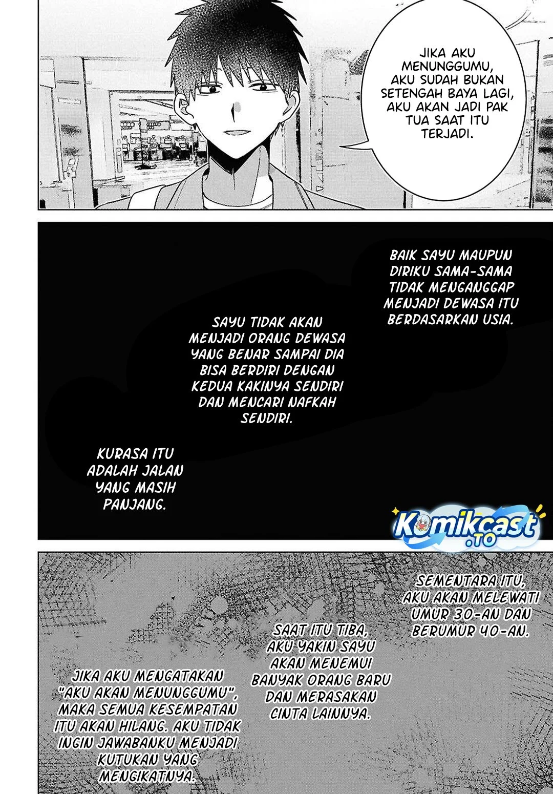 Hige Wo Soru. Soshite Joshikosei Wo Hirou. Chapter 66 - halaman 12