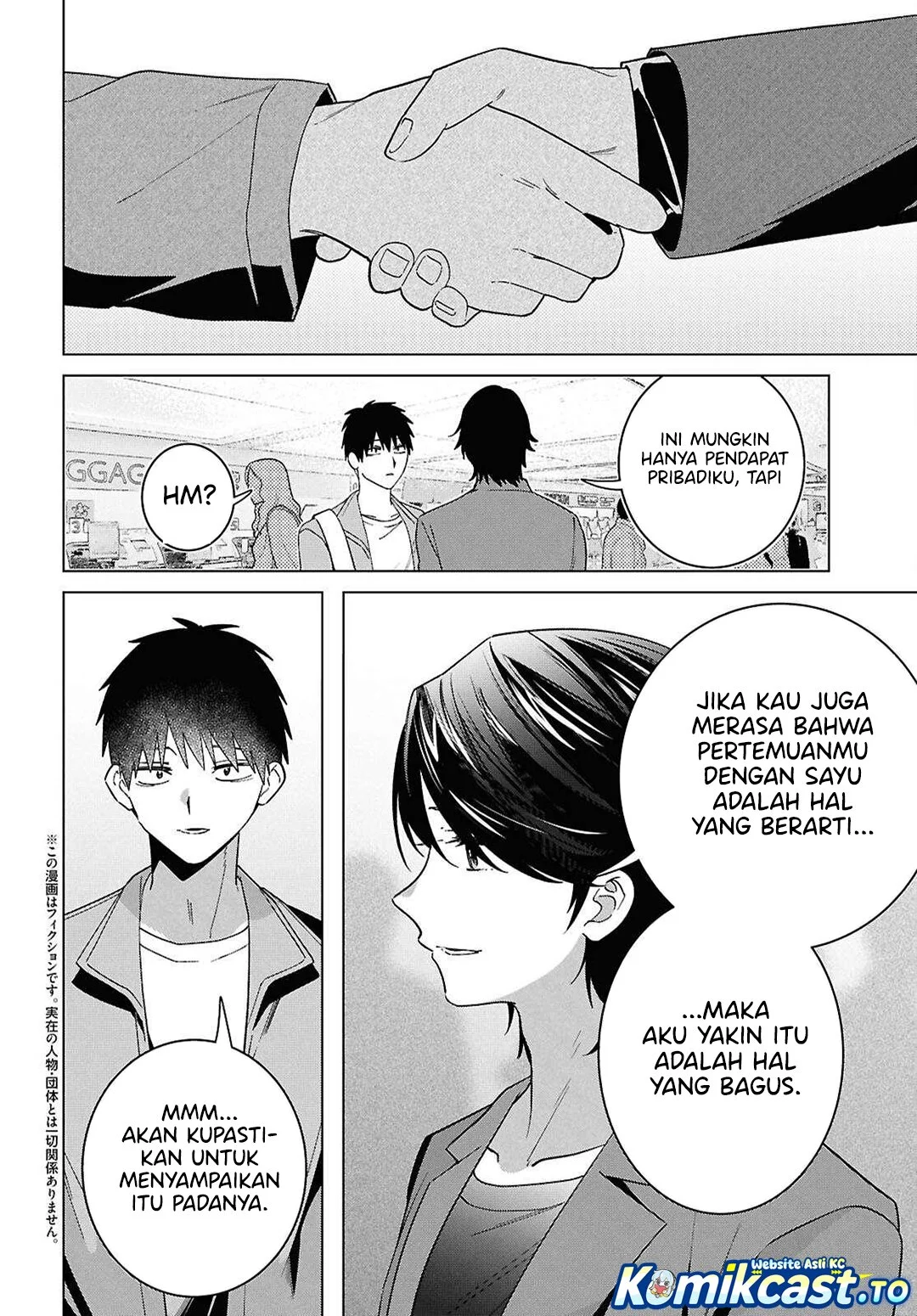 Hige Wo Soru. Soshite Joshikosei Wo Hirou. Chapter 66 - halaman 2