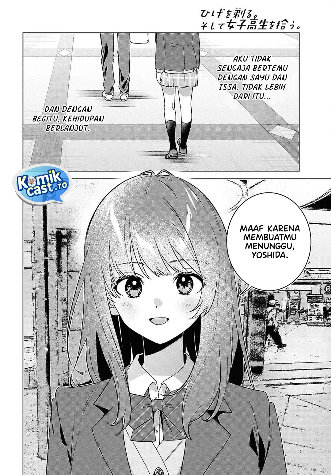 Hige Wo Soru. Soshite Joshikosei Wo Hirou. Chapter 66 - halaman 4