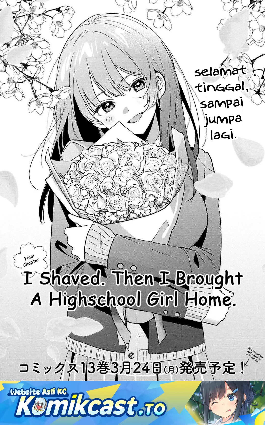 Hige Wo Soru. Soshite Joshikosei Wo Hirou. Chapter 67 - halaman 1