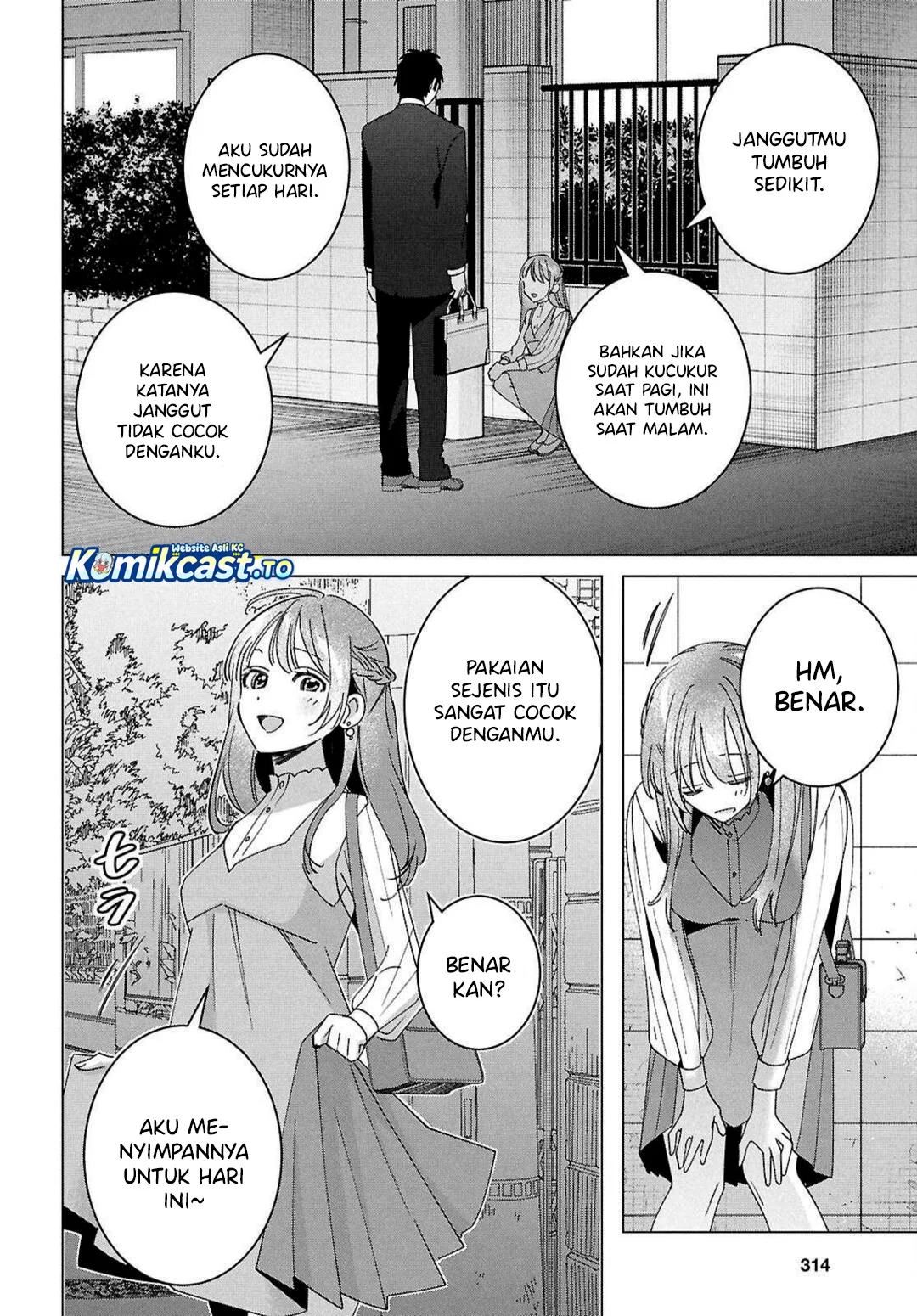 Hige Wo Soru. Soshite Joshikosei Wo Hirou. Chapter 67 - halaman 37