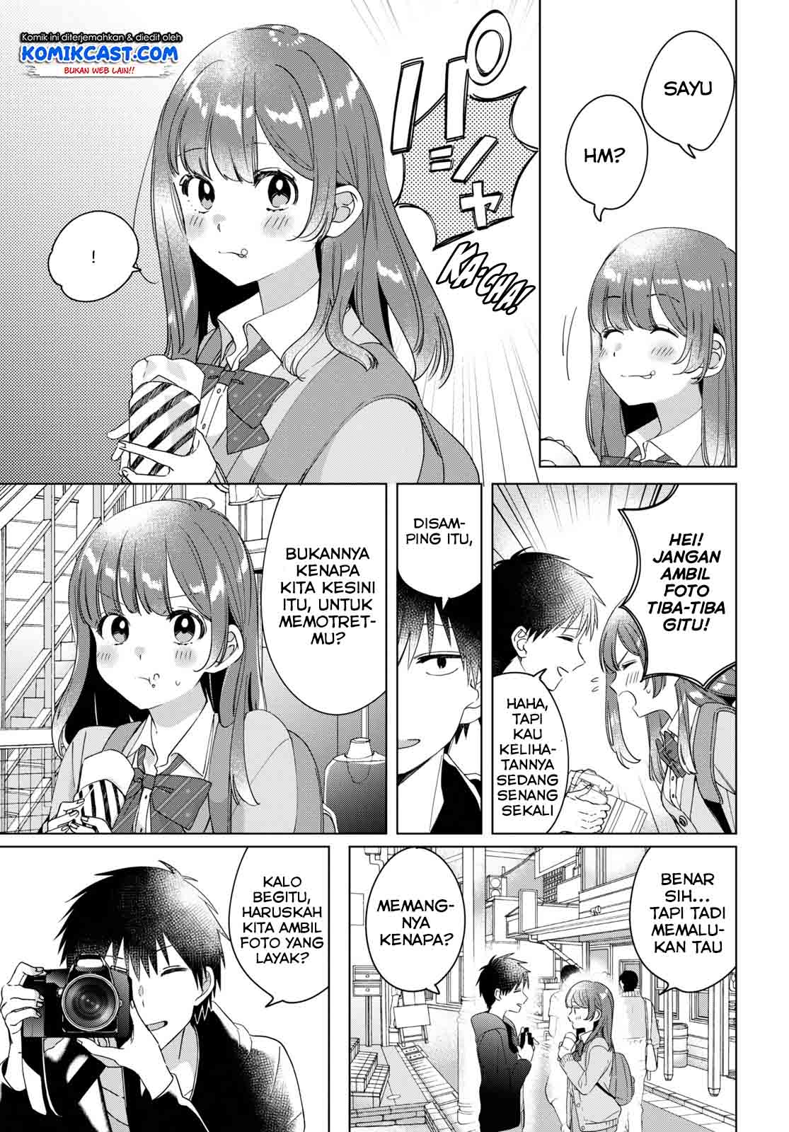 Hige wo Soru. Soshite Joshikousei wo Hirou. Chapter 12.5 - halaman 6