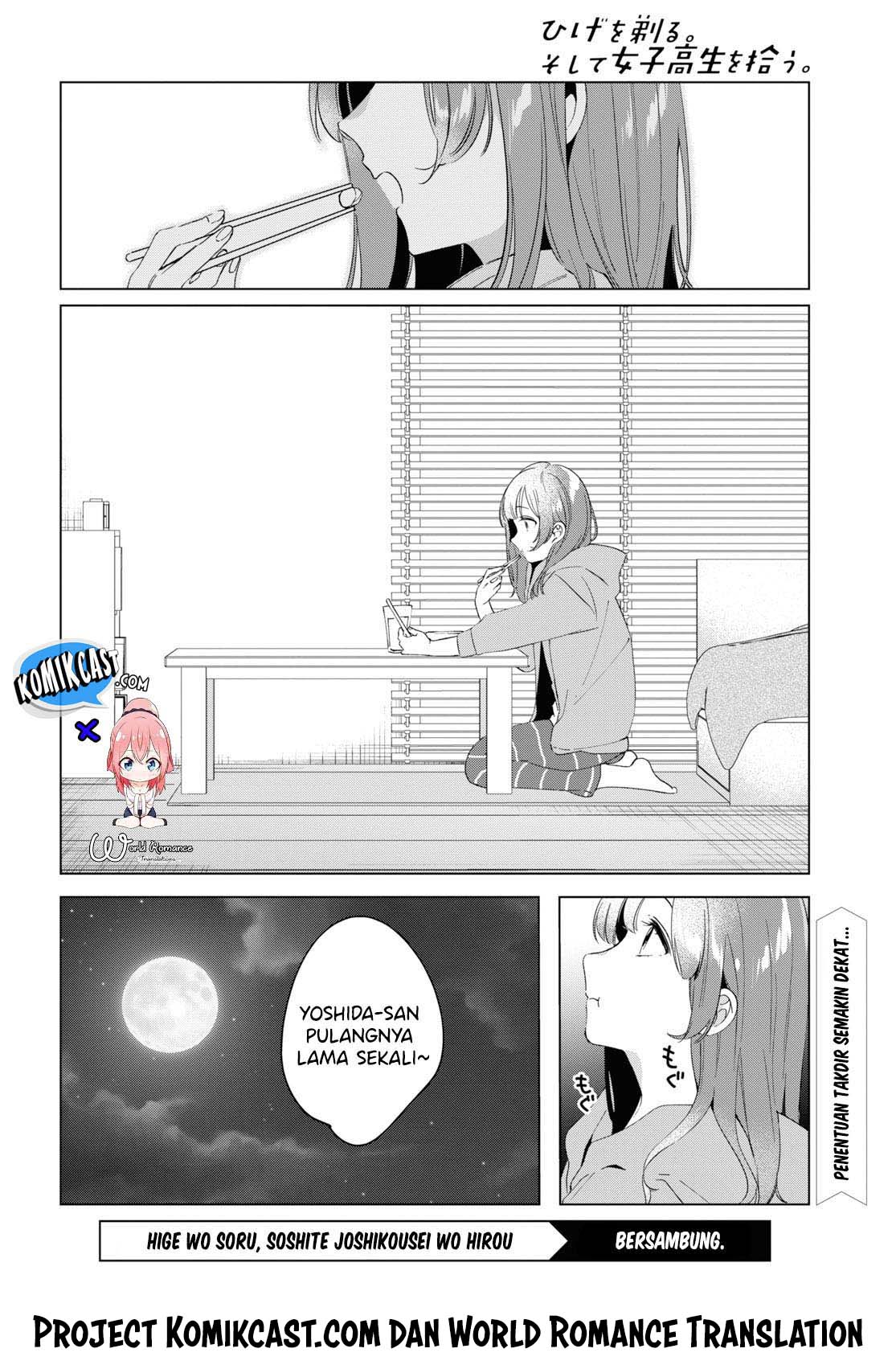 Hige wo Soru. Soshite Joshikousei wo Hirou. Chapter 14 - halaman 38