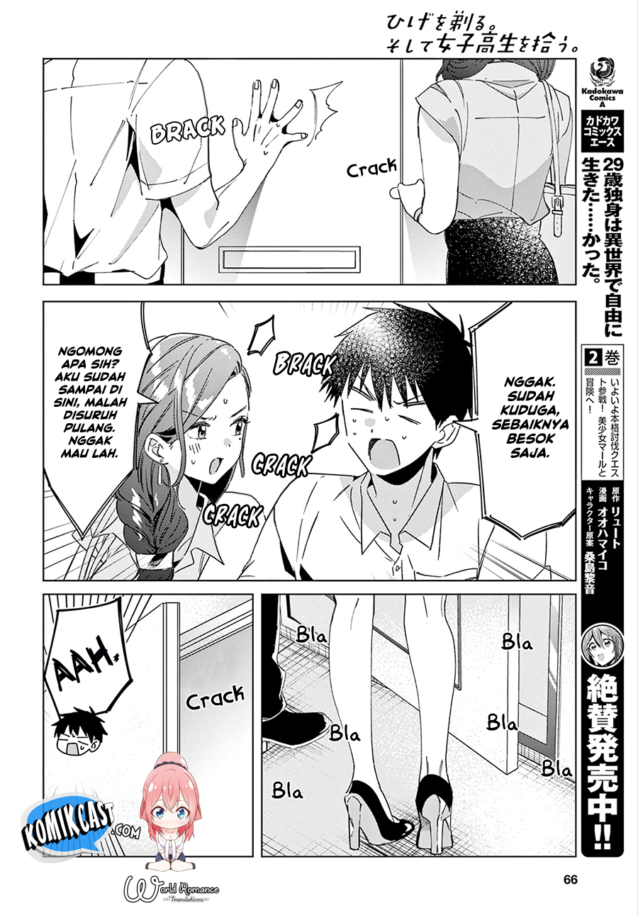 Hige wo Soru. Soshite Joshikousei wo Hirou. Chapter 15 - halaman 18