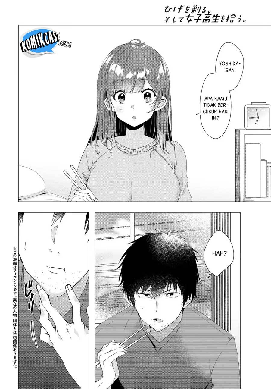Hige wo Soru. Soshite Joshikousei wo Hirou. Chapter 3 - halaman 4
