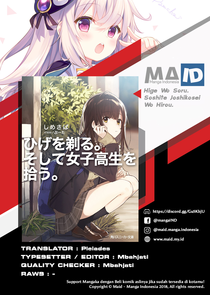 Hige wo Soru. Soshite Joshikousei wo Hirou. Chapter 4 - halaman 3