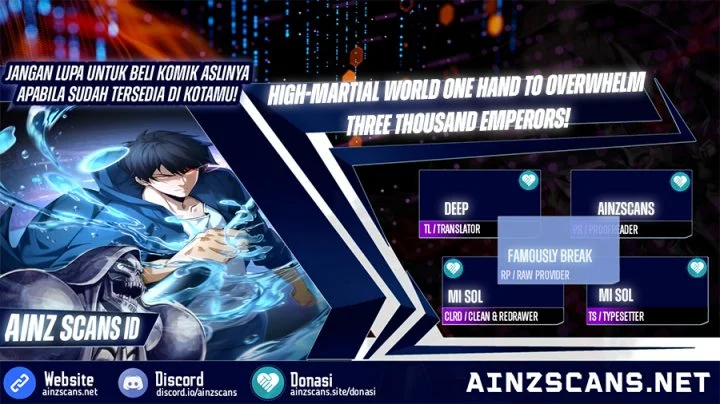 High-Martial World: One Hand to Overwhelm Three Thousand Emperors! Chapter 7 - halaman 1