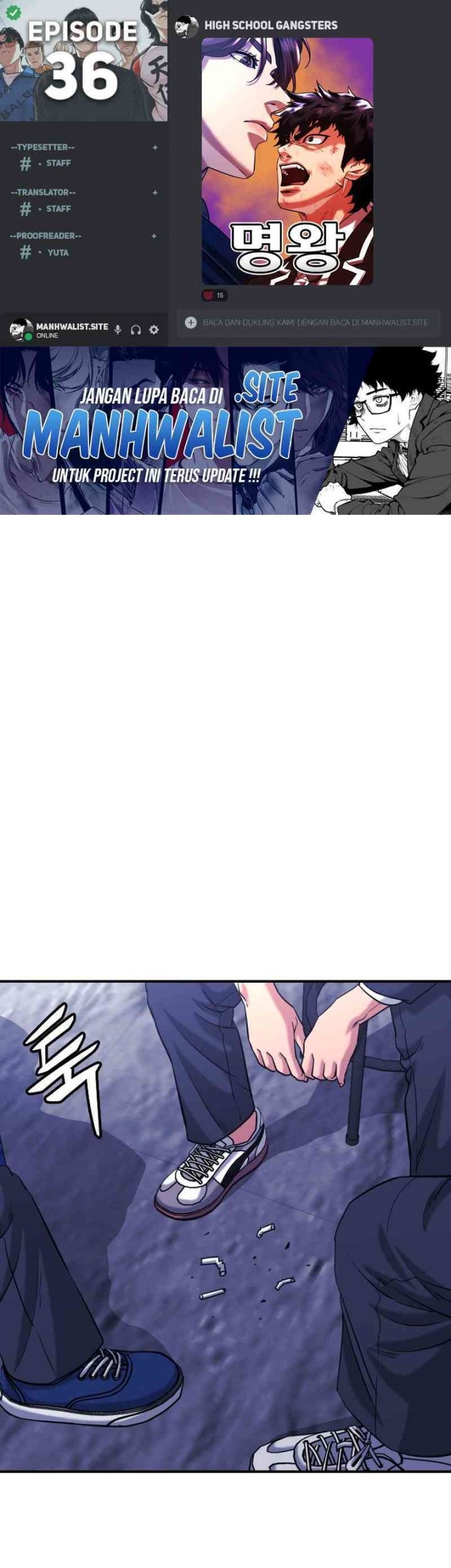 High School Gangsters Chapter 36 - halaman 1