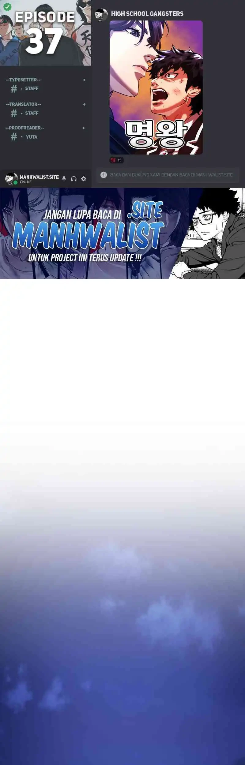High School Gangsters Chapter 37 - halaman 1