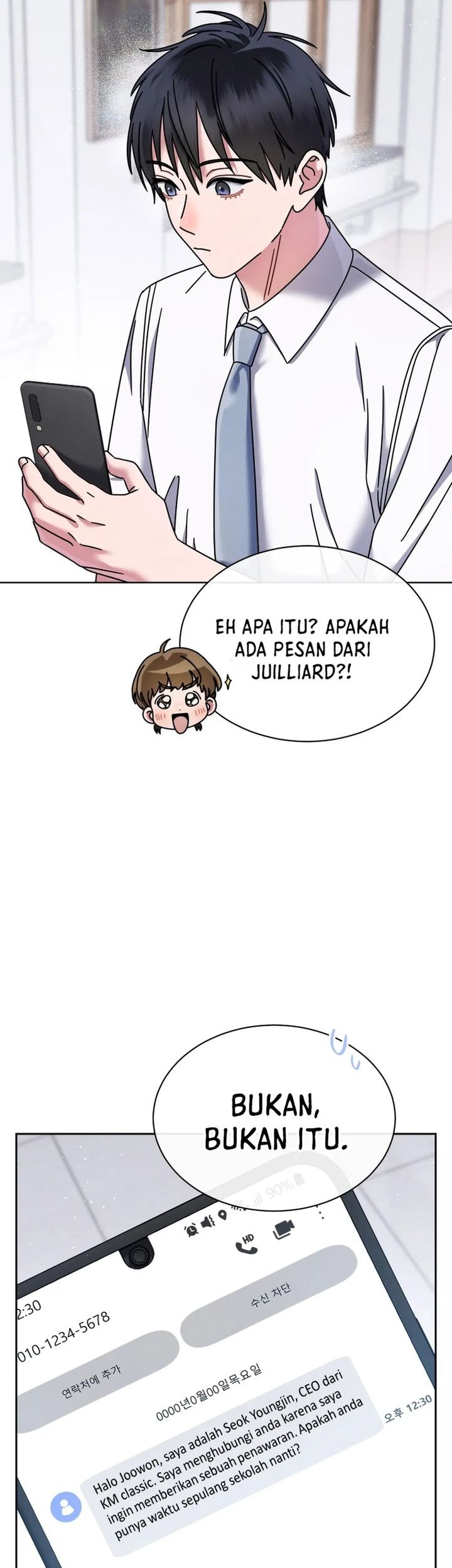 High School Musical Genius Is Paganini Reincarnated Chapter 46 - halaman 19