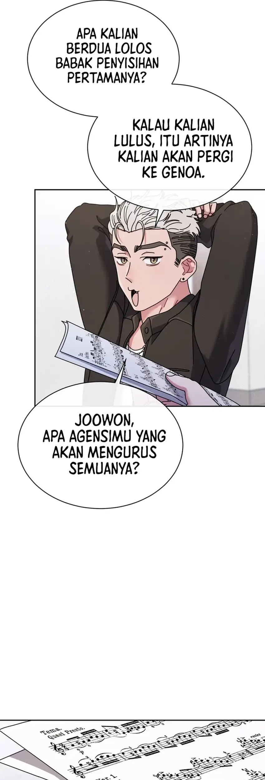 High School Musical Genius Is Paganini Reincarnated Chapter 96 - halaman 3