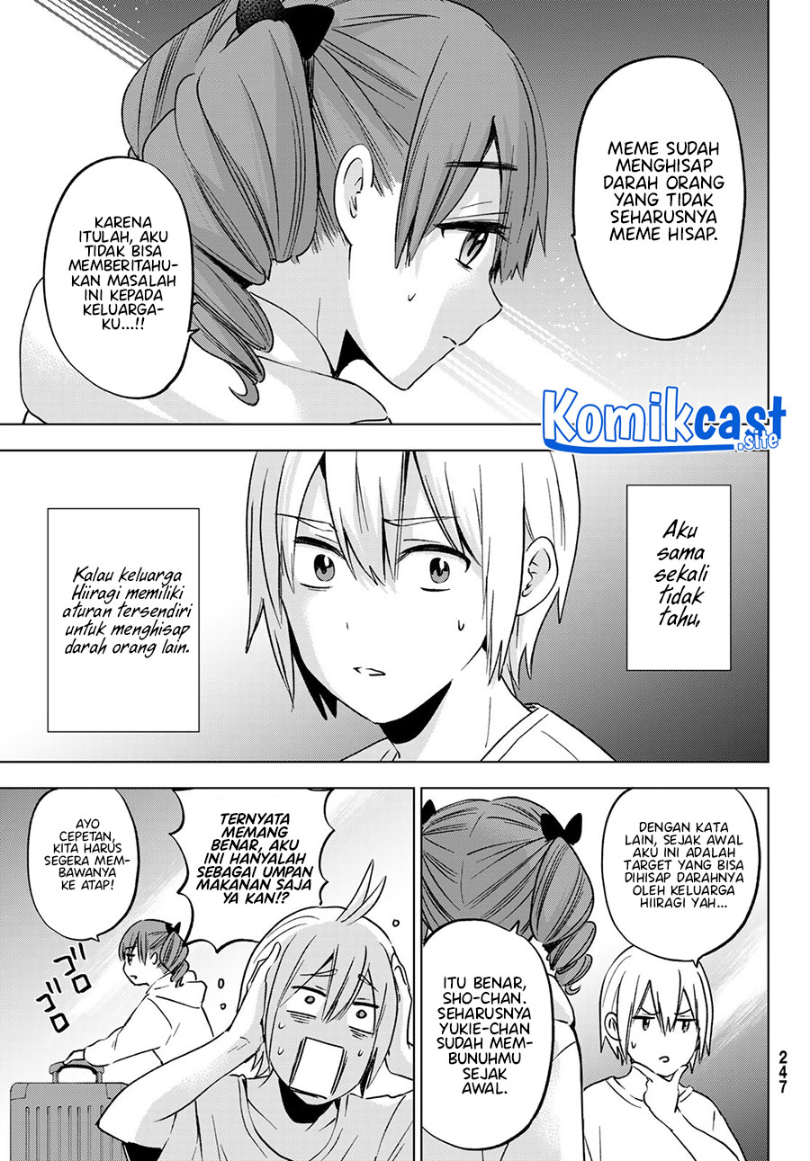 Hiiragi-san Chi no Kyuuketsu Jijou Chapter 14 - halaman 8