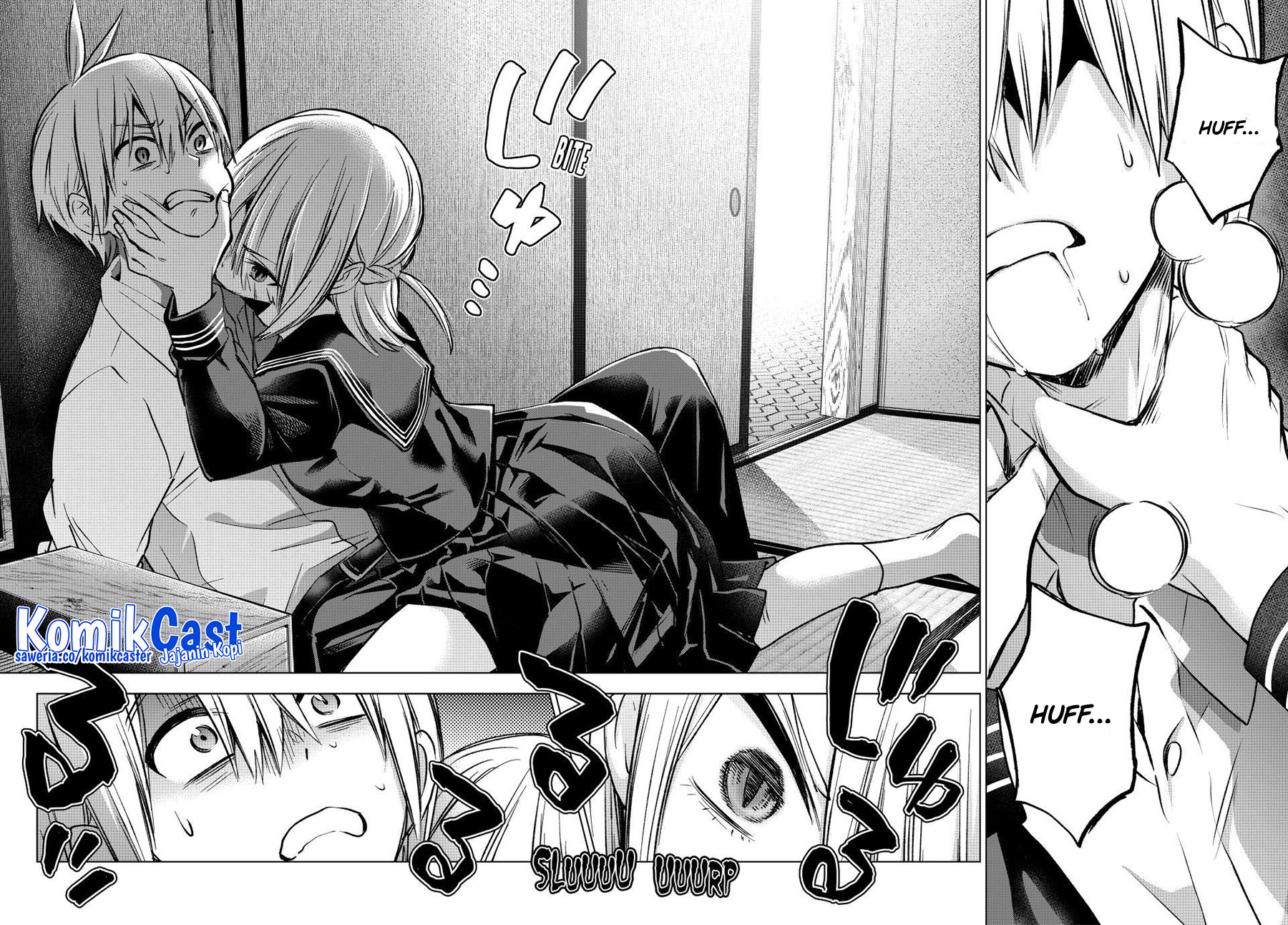Hiiragi-san Chi no Kyuuketsu Jijou Chapter 28 - halaman 14