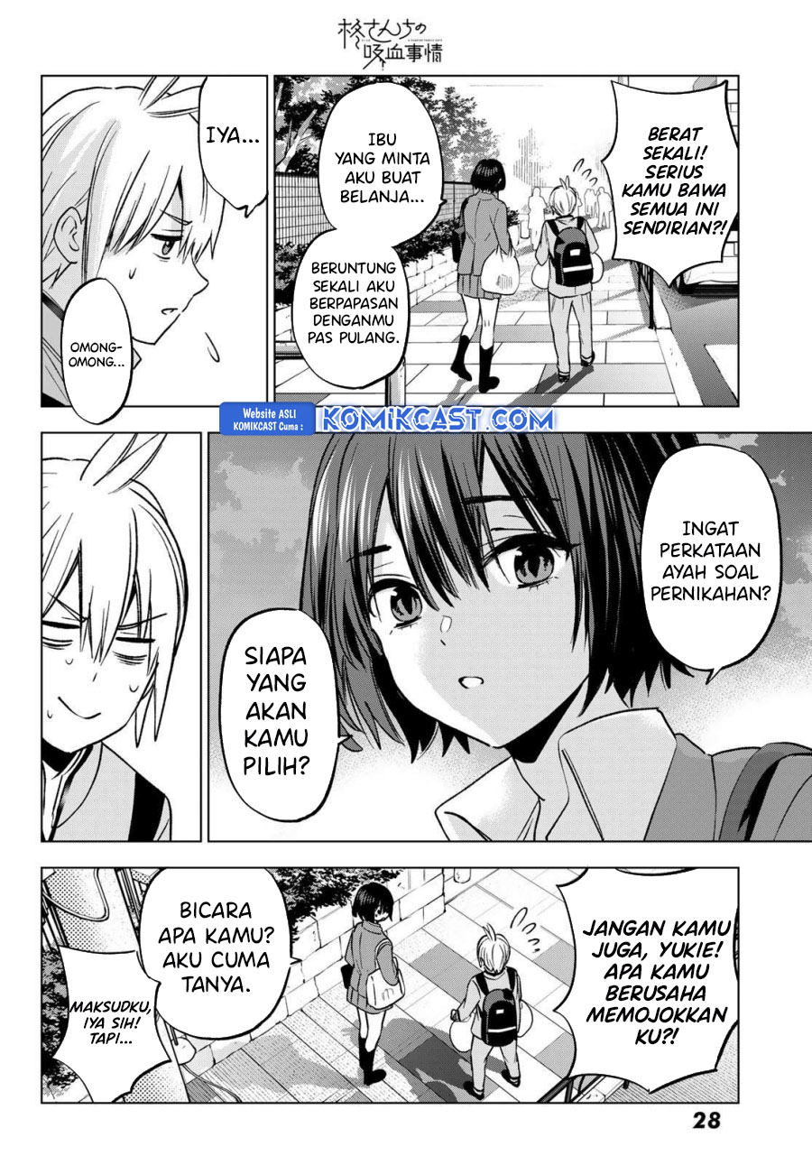 Hiiragi-san Chi no Kyuuketsu Jijou Chapter 30 - halaman 17