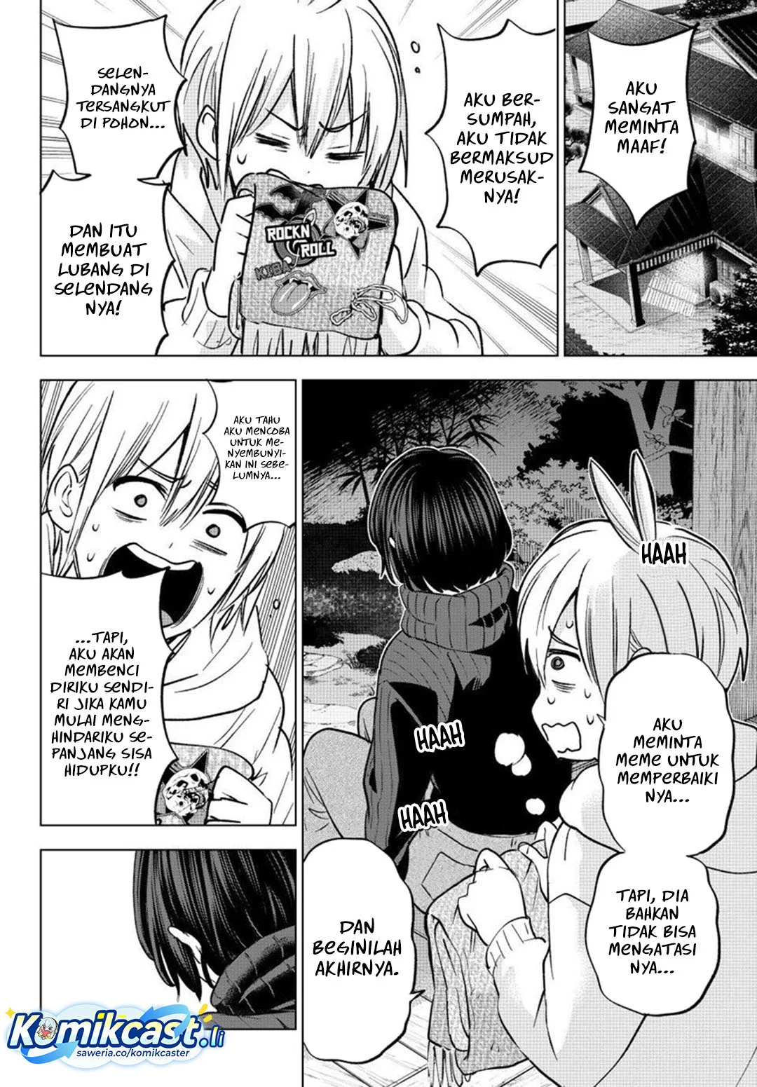 Hiiragi-san Chi no Kyuuketsu Jijou Chapter 35 - halaman 16