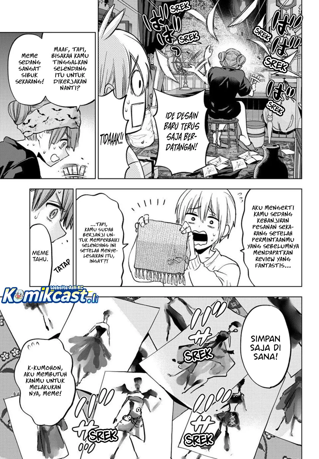 Hiiragi-san Chi no Kyuuketsu Jijou Chapter 35 - halaman 3