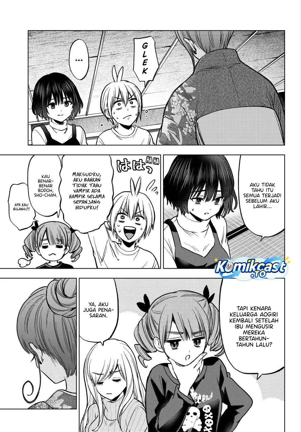 Hiiragi-san Chi no Kyuuketsu Jijou Chapter 38 - halaman 14