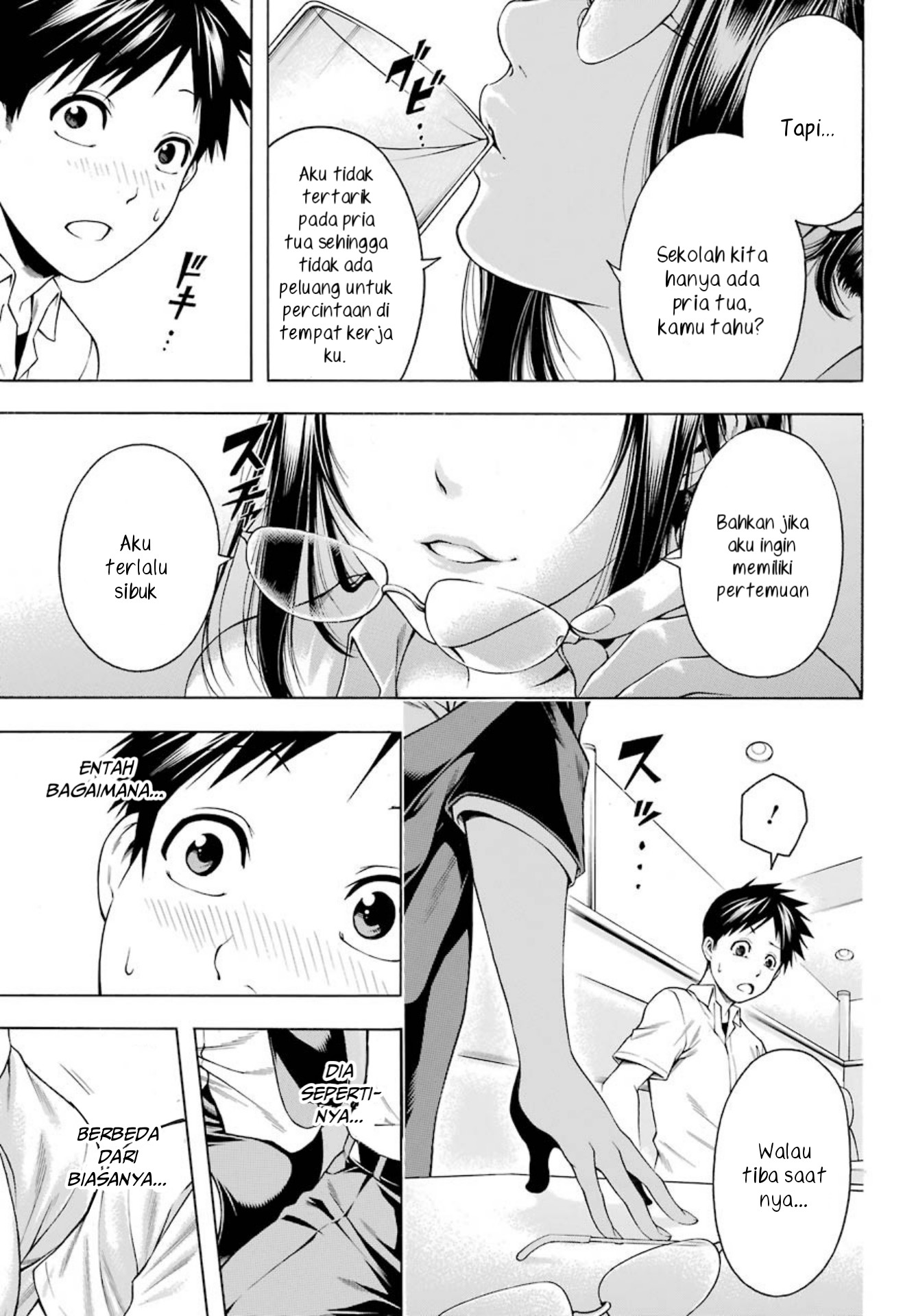 Hiiragi-sensei wa Kyoushi Shikkaku!? Chapter 1 - halaman 5