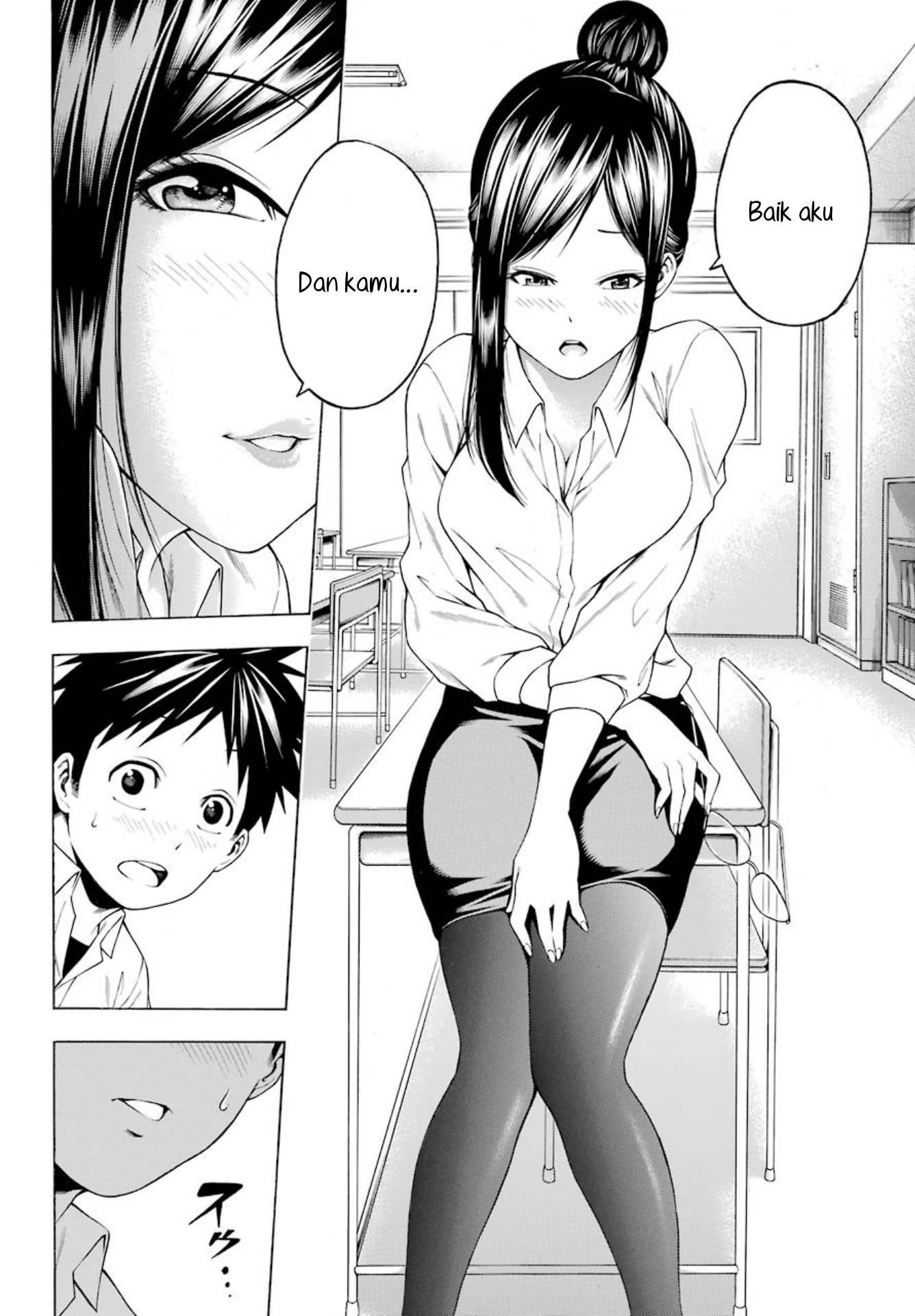 Hiiragi-sensei wa Kyoushi Shikkaku!? Chapter 2 - halaman 8