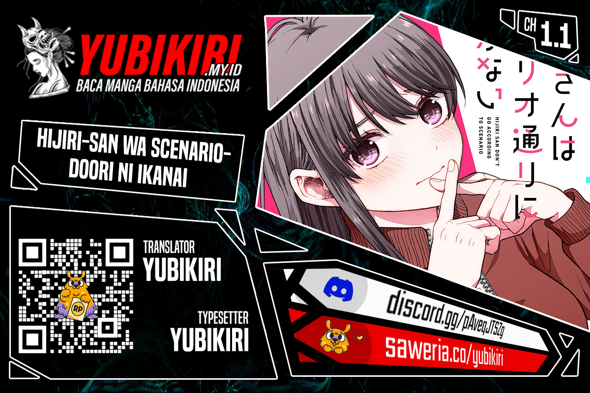 Hijiri-san wa Scenario-douri ni Ikanai Chapter 1.1 - halaman 1
