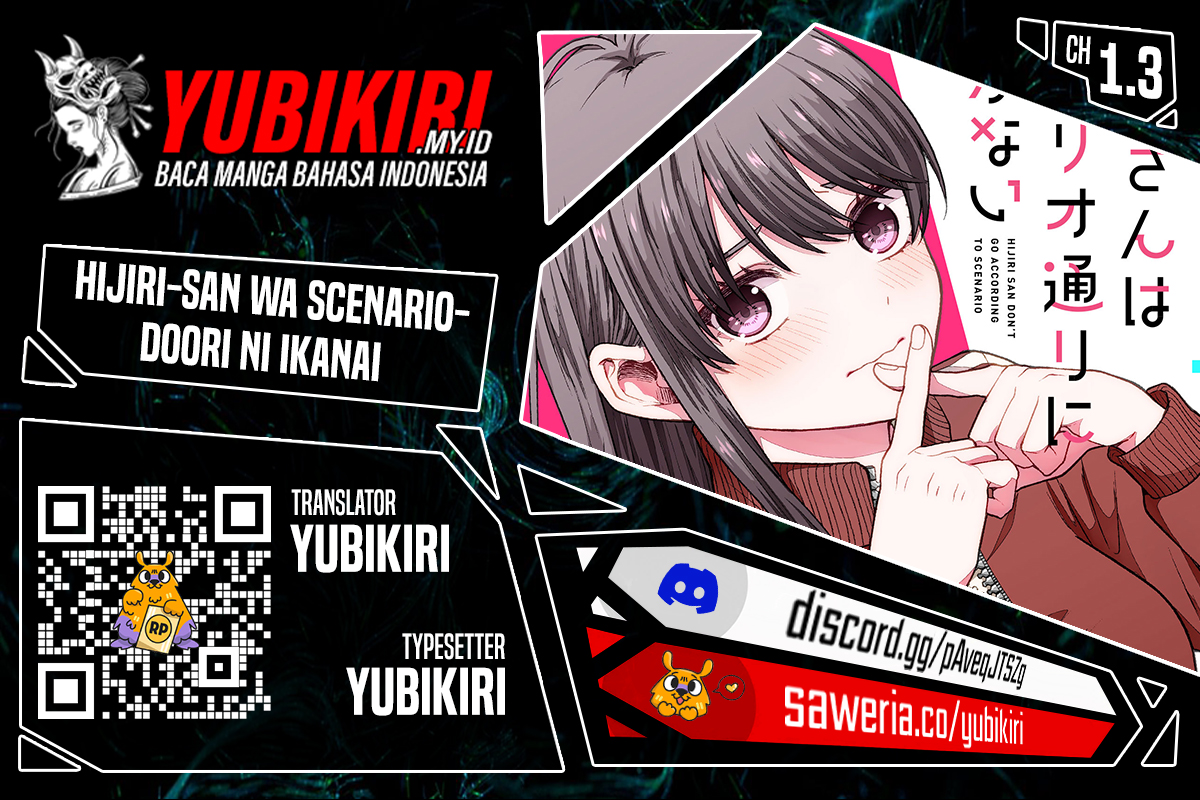 Hijiri-san wa Scenario-douri ni Ikanai Chapter 1.3 - halaman 1