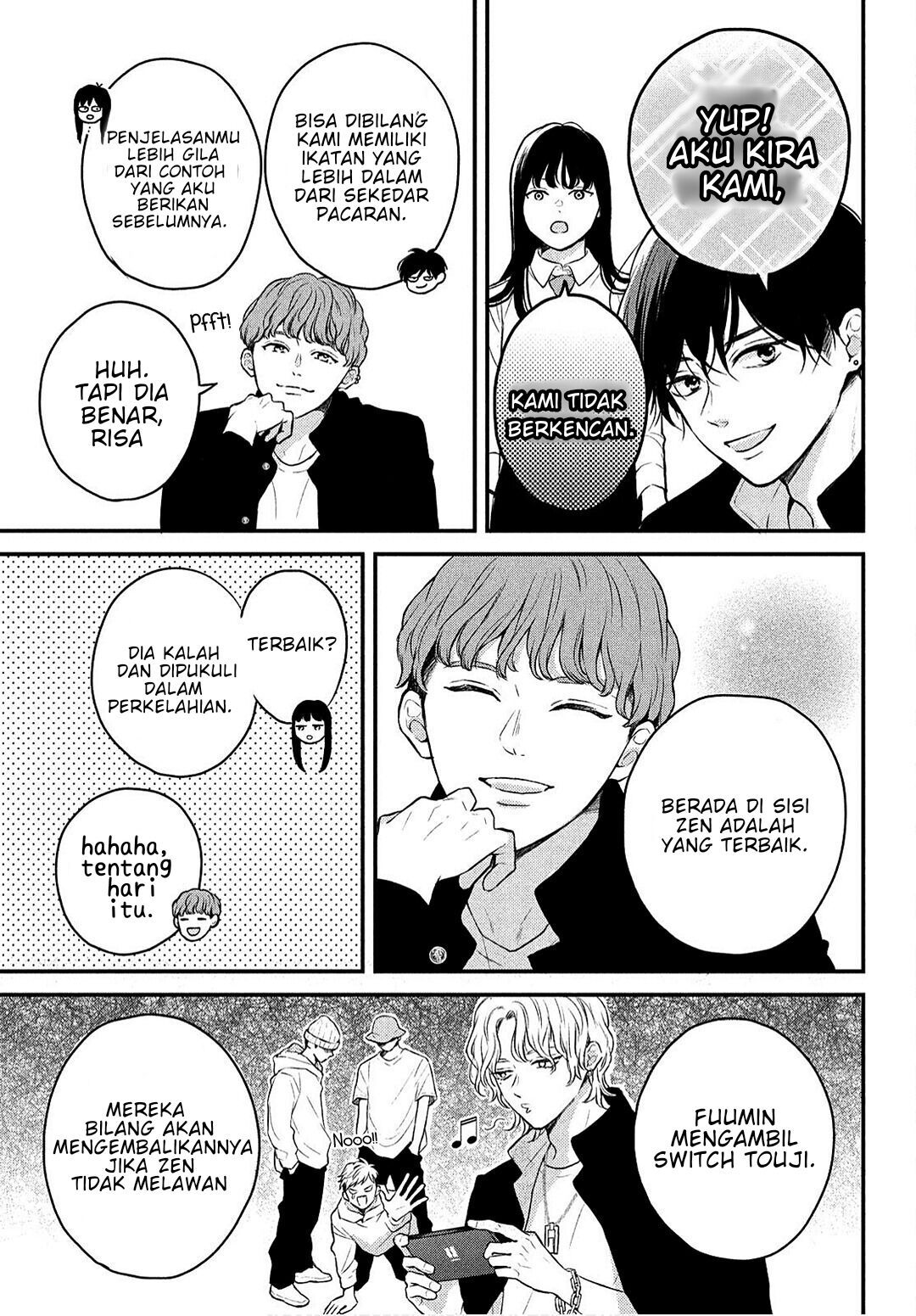 Hikaeme ni Ittemo, Kore wa Ai Chapter 3 - halaman 10