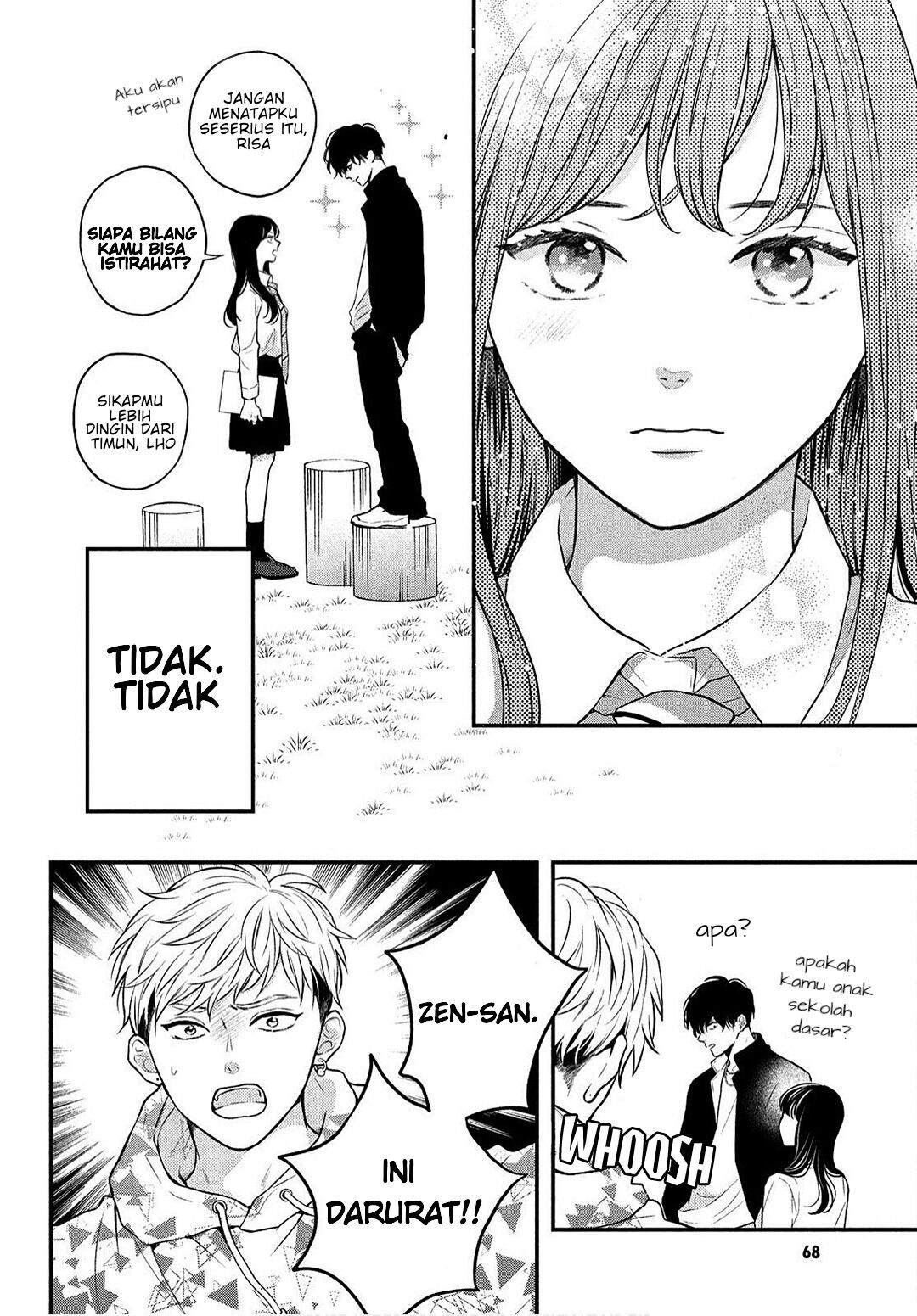 Hikaeme ni Ittemo, Kore wa Ai Chapter 3 - halaman 13