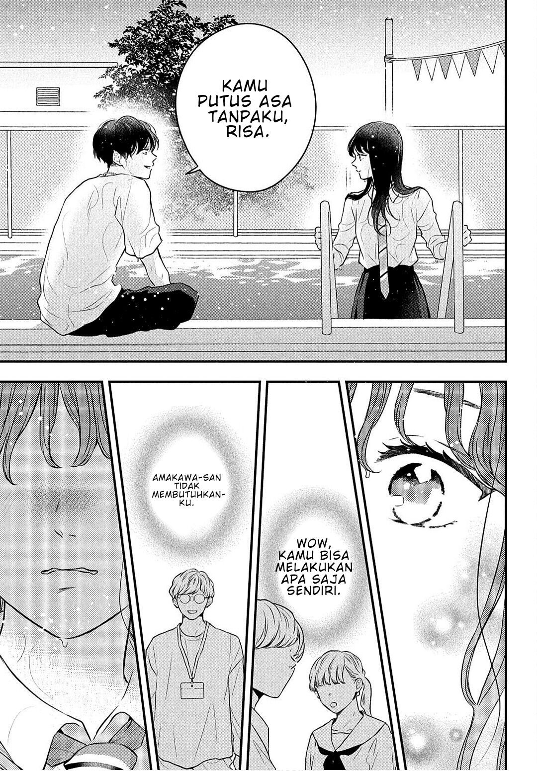 Hikaeme ni Ittemo, Kore wa Ai Chapter 3 - halaman 34
