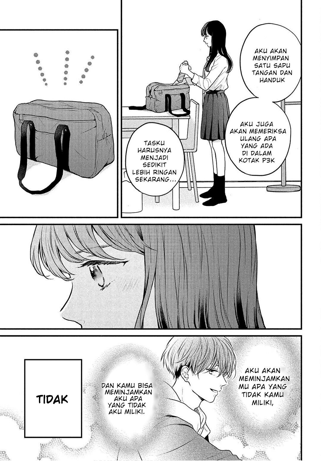 Hikaeme ni Ittemo, Kore wa Ai Chapter 3 - halaman 4