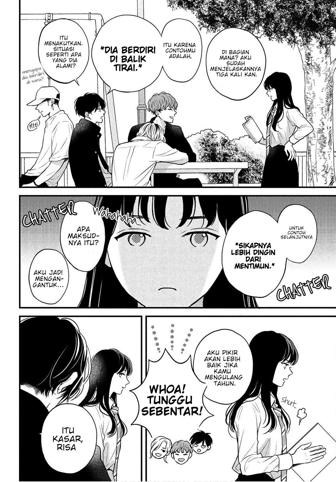Hikaeme ni Ittemo, Kore wa Ai Chapter 3 - halaman 7