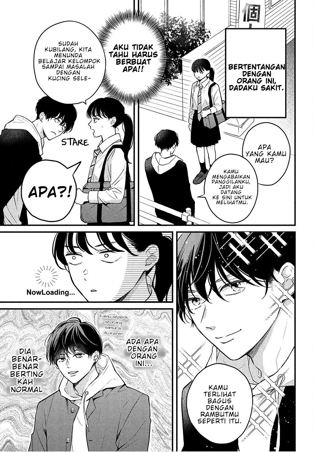 Hikaeme ni Ittemo, Kore wa Ai Chapter 4 - halaman 10