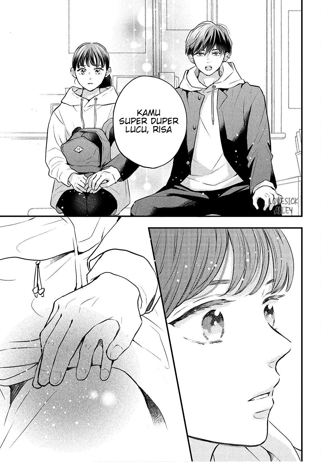Hikaeme ni Ittemo, Kore wa Ai Chapter 4 - halaman 34