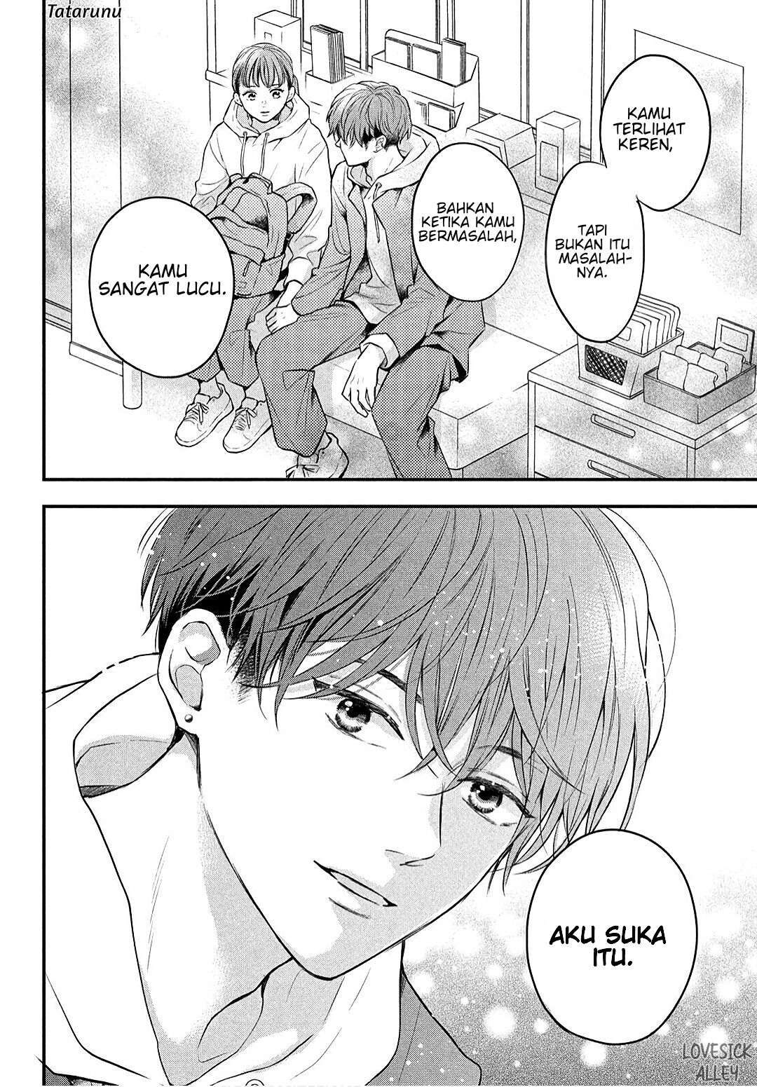 Hikaeme ni Ittemo, Kore wa Ai Chapter 4 - halaman 35
