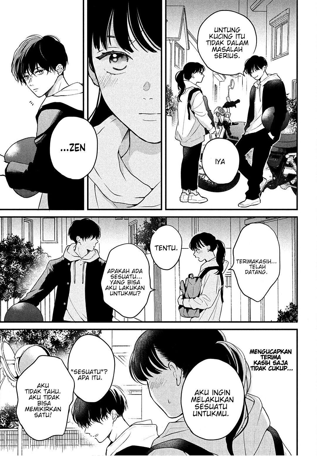 Hikaeme ni Ittemo, Kore wa Ai Chapter 4 - halaman 38