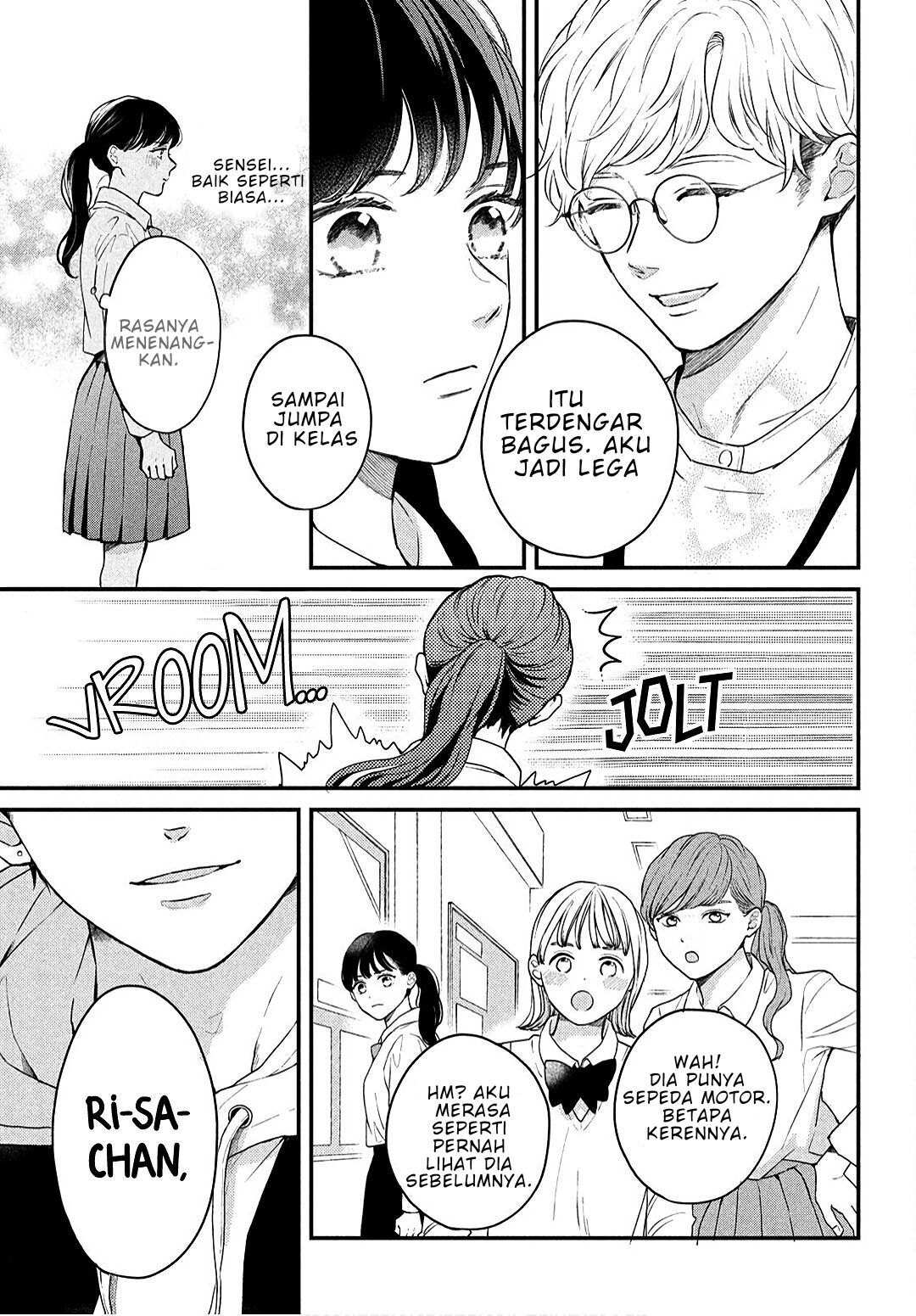 Hikaeme ni Ittemo, Kore wa Ai Chapter 4 - halaman 8