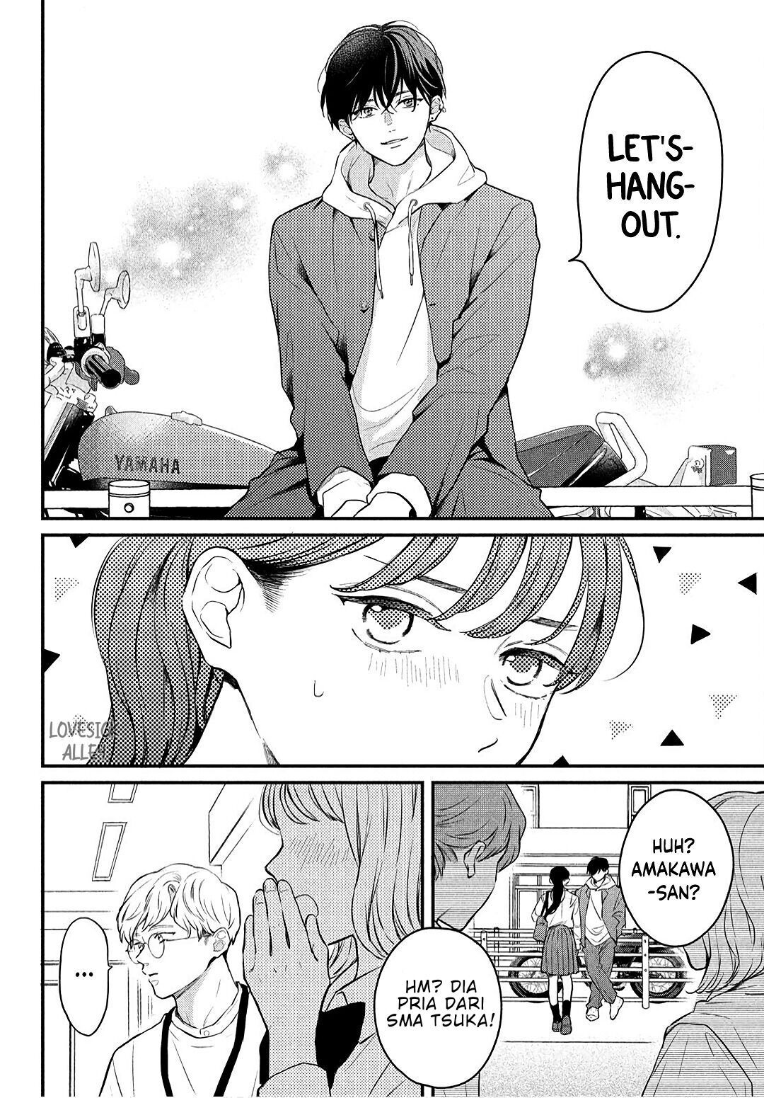 Hikaeme ni Ittemo, Kore wa Ai Chapter 4 - halaman 9