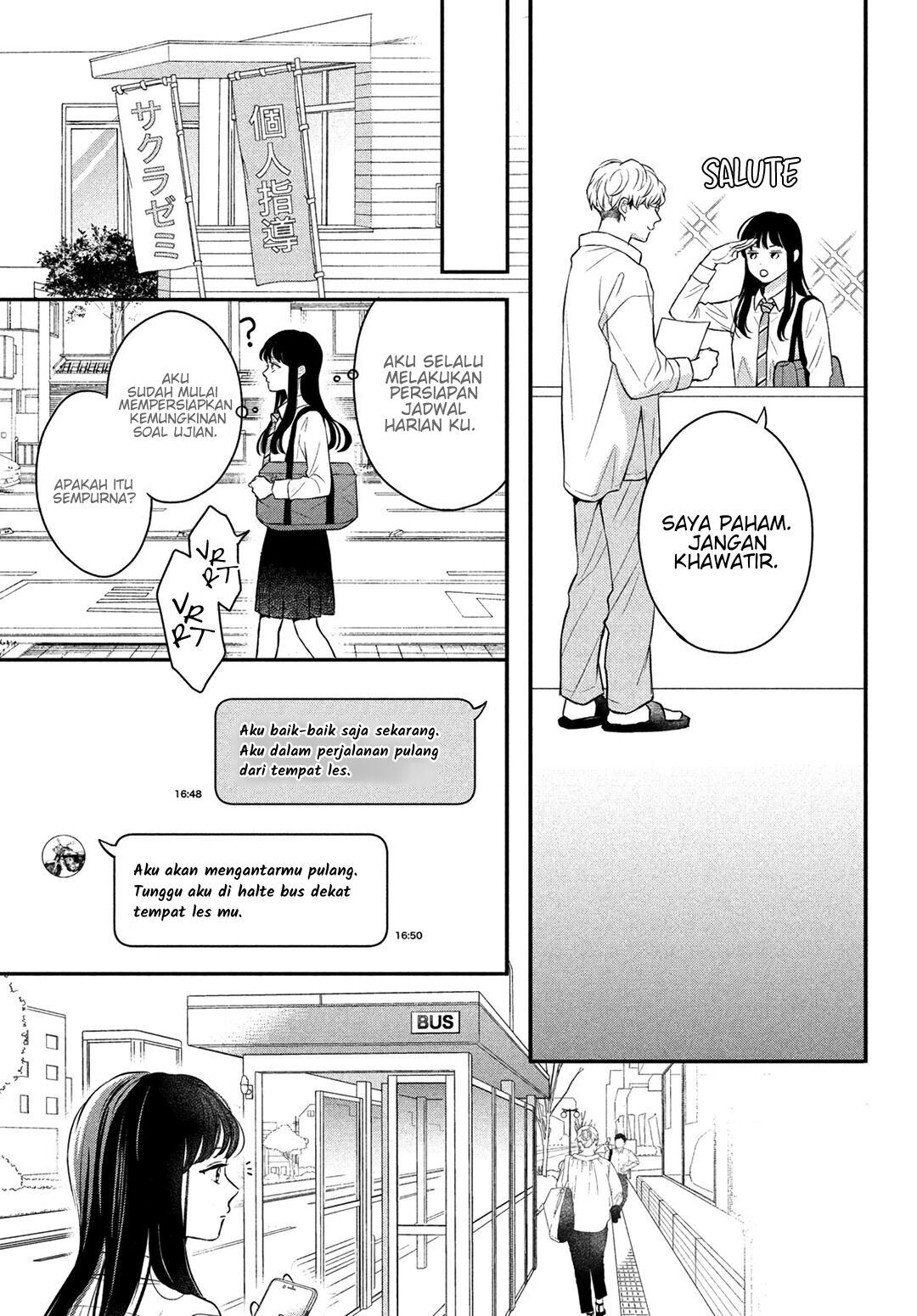 Hikaeme ni Ittemo, Kore wa Ai Chapter 8 - halaman 12