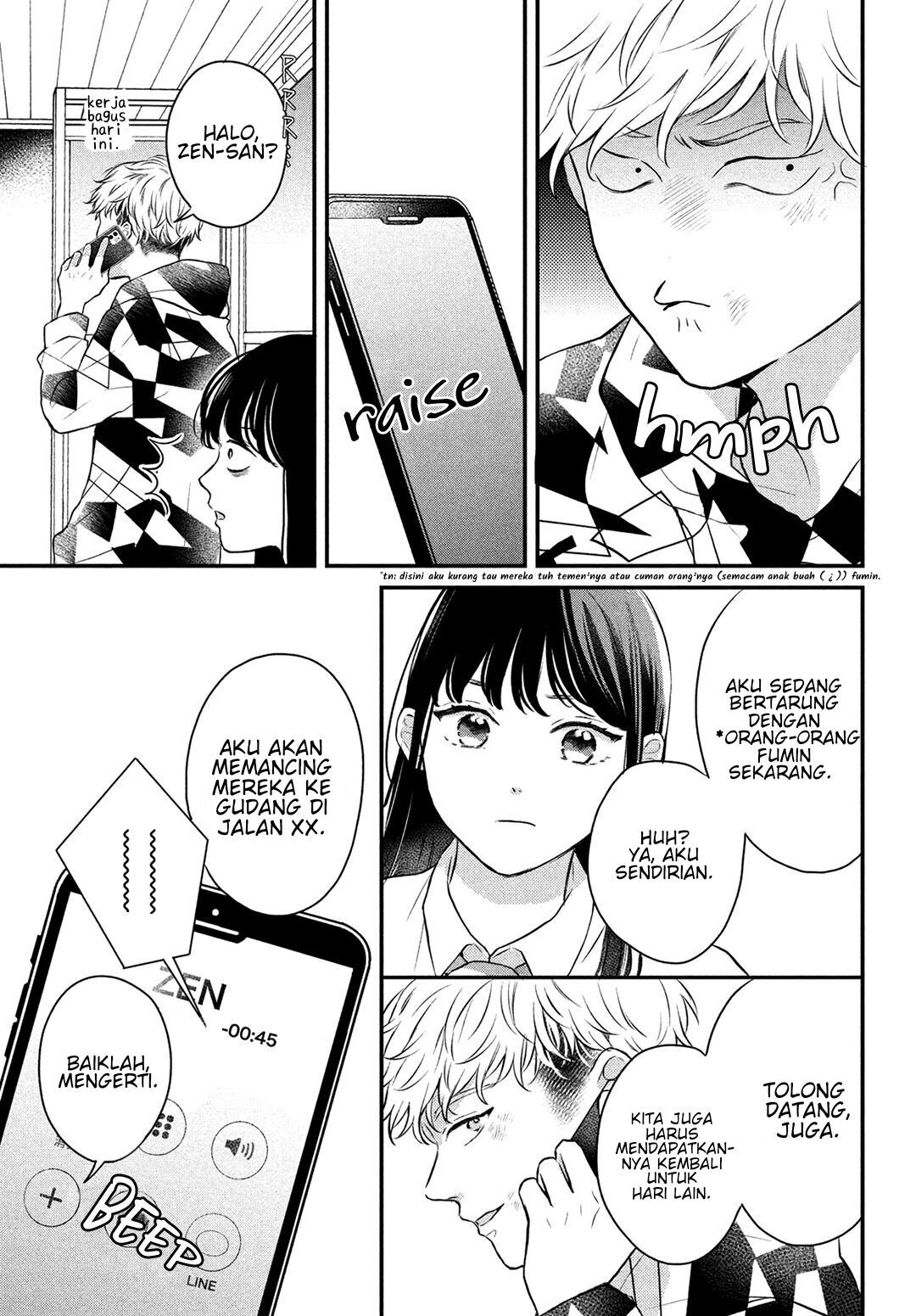 Hikaeme ni Ittemo, Kore wa Ai Chapter 8 - halaman 16