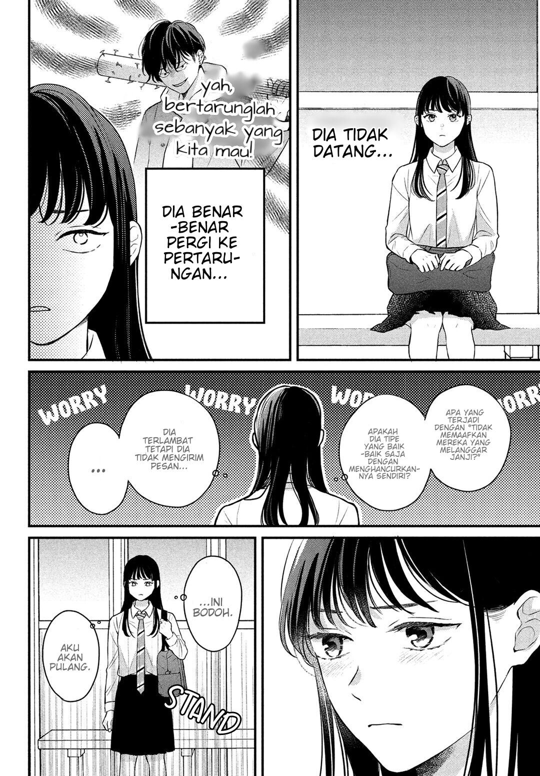 Hikaeme ni Ittemo, Kore wa Ai Chapter 8 - halaman 19