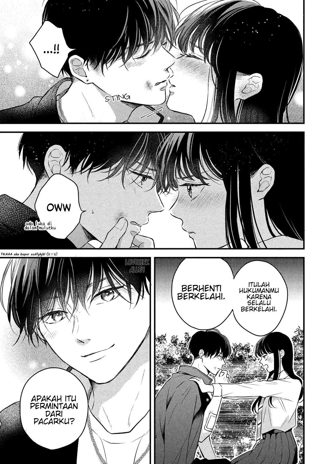 Hikaeme ni Ittemo, Kore wa Ai Chapter 8 - halaman 37