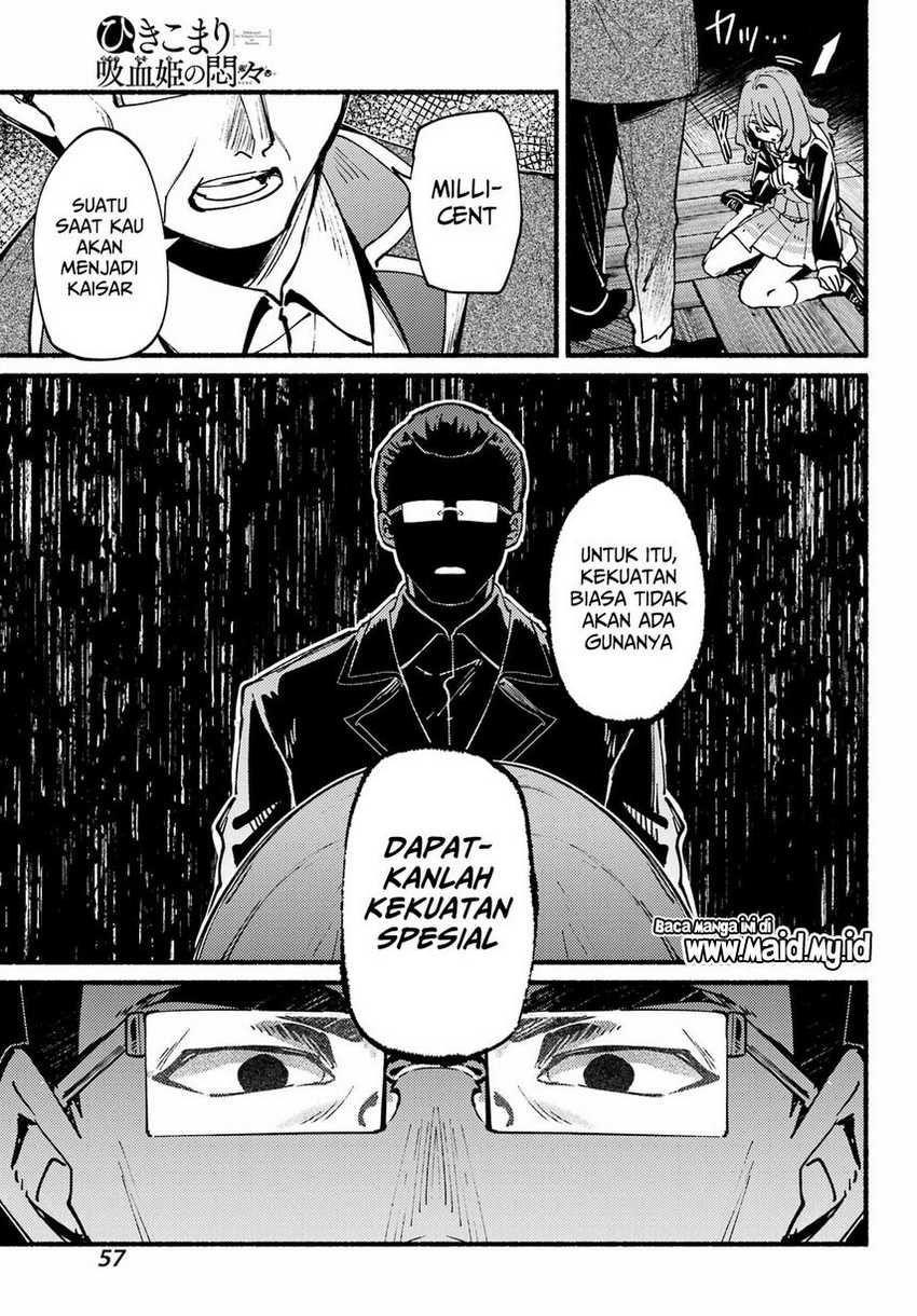 Hikikomari Kyuuketsuki no Monmon Chapter 13 - halaman 9
